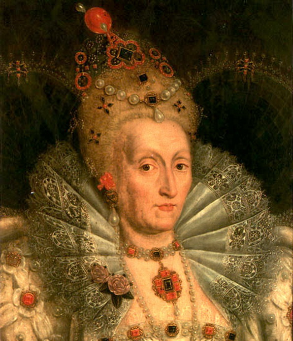 Елизавета I, последняя из династии Тюдоров (595x691, 163Kb)