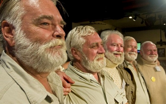 Hemingway Look-Alike Contest в Ки-Уэст , штат Флорида, 24 июля 2010 года.