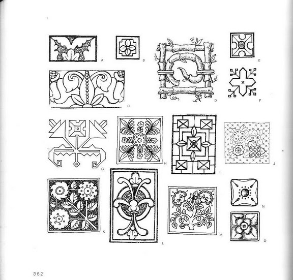 Шаблоны композиций, бордюров и т.д. 97790