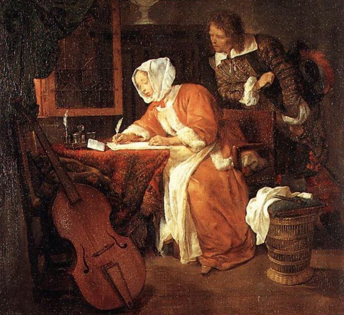 Художник Gabriel Metsu (699x641, 170Kb)