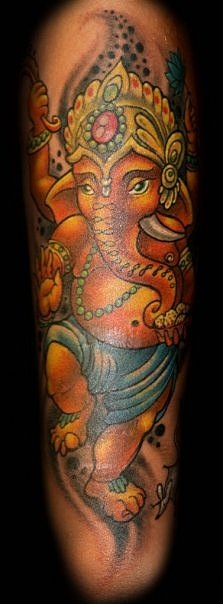 Татуировки на индийскую тематику 19