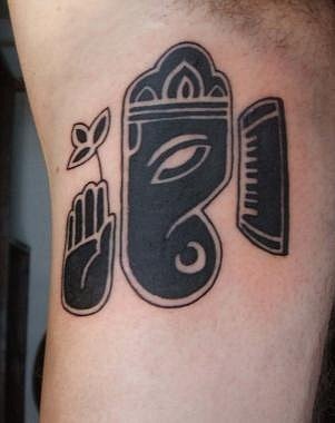 Татуировки на индийскую тематику 23