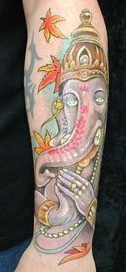 Татуировки на индийскую тематику 26