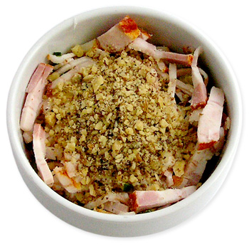 Салат с ананасами классический Салат с ананасами классический