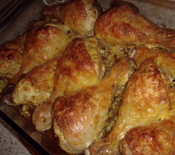 Курица с картошкой и сметаной в духовке рецепт