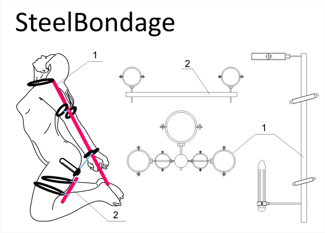Bondage dildos toys artless entanglement