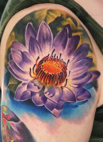 purple lotus flower tattoo designs As a consequence the lotus became a 