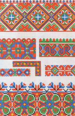 Украинские Орнаменты Вышивки Цветов
