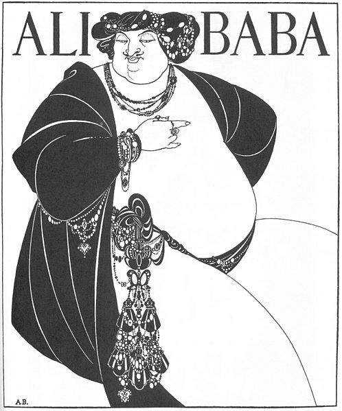 498px-Aubrey_Beardsley,_Ali_Baba (498x599, 54Kb)