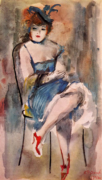 RudakovСерия НЭП Сидящая женщина 1932 (331x579, 68Kb)