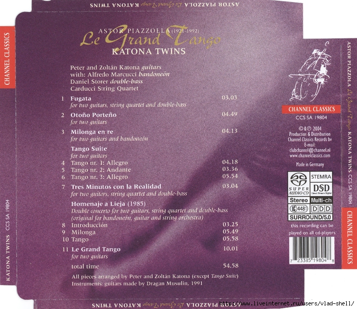 Piazzolla - Le Grand Tango - Katona Twins - Back Outside (700x604, 461Kb)