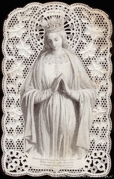 She is the joy of the just and the hope of sinners. Bouasse Lebel 806 (445x700, 350Kb)
