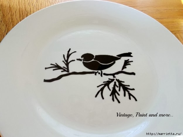 Птичка на тарелке (4) (625x469, 91Kb)