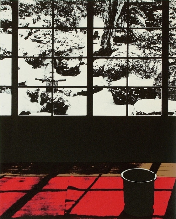 Yuichiro Kato born 1926 - Snowy Day (561x700, 330Kb)