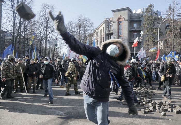 Беспорядки в Украине