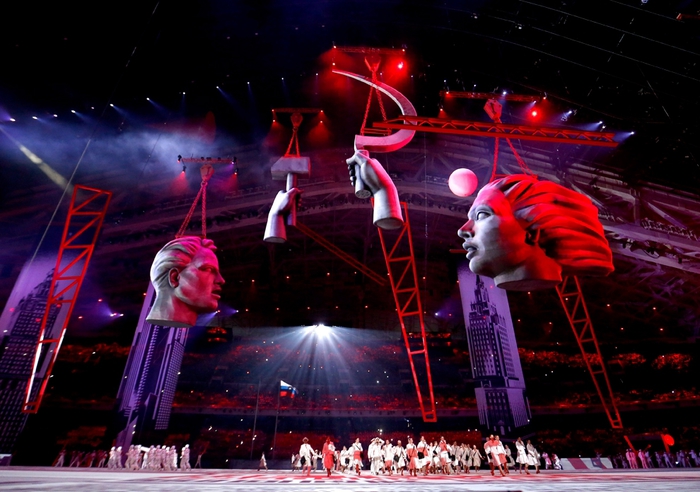 Открытие Олимпийских игр в Сочи, 07 февраля 2014 года