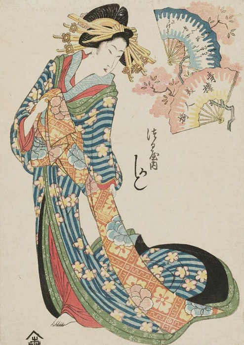 Kashiku of the Tsuruya, 1818-23 (494x700, 362Kb)