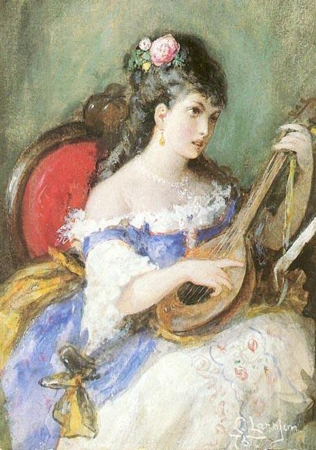 Woman-Playing-Strings,  (456x650, 272Kb)