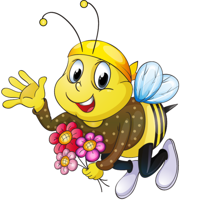 Картинки по запросу пчелки на цветах
