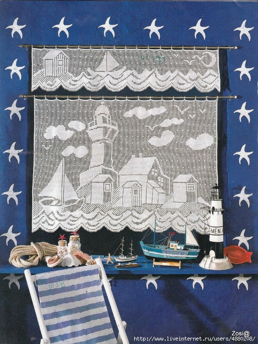 6251 rideaux motif bateau village port de pêche  (523x700, 392Kb)