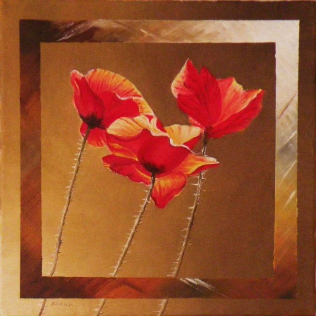 Coquelicots en balade (650x652, 324Kb)