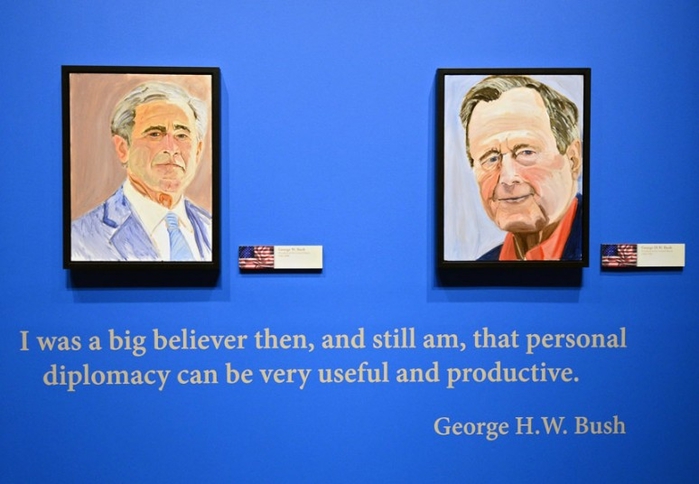 Художественные работы Джорджа Буша