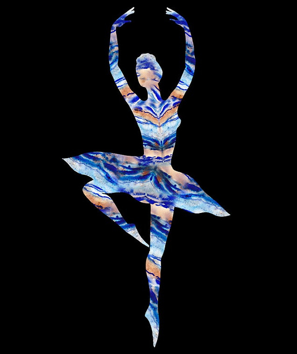 ballerina-silhouette-blue-agate-dance-irina-sztukowski (588x700, 141Kb)