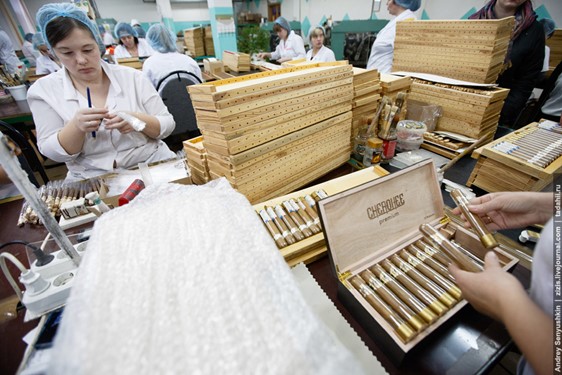 Погарские сигары. Как делают сигары в России
