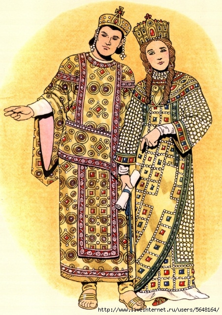 Северный костюм женский