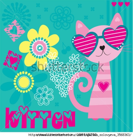 stock-vector-cat-and-flowers-background-invitation-card-vector-illustration-169348292 (450x469, 137Kb)