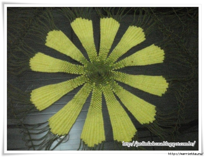 Плетение цветов на тенерифе. Фото мастер-класс (12) (700x536, 264Kb)