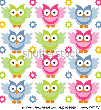 stock-vector-cute-owl-pattern-127485938 (430x470, 155Kb)