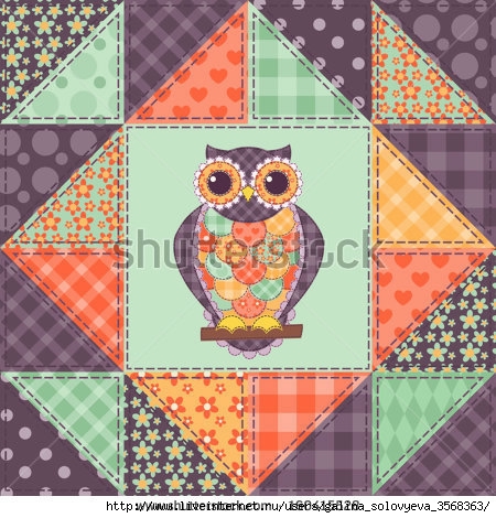 stock-vector-seamless-patchwork-owl-pattern-vector-background-160415528 (450x470, 184Kb)