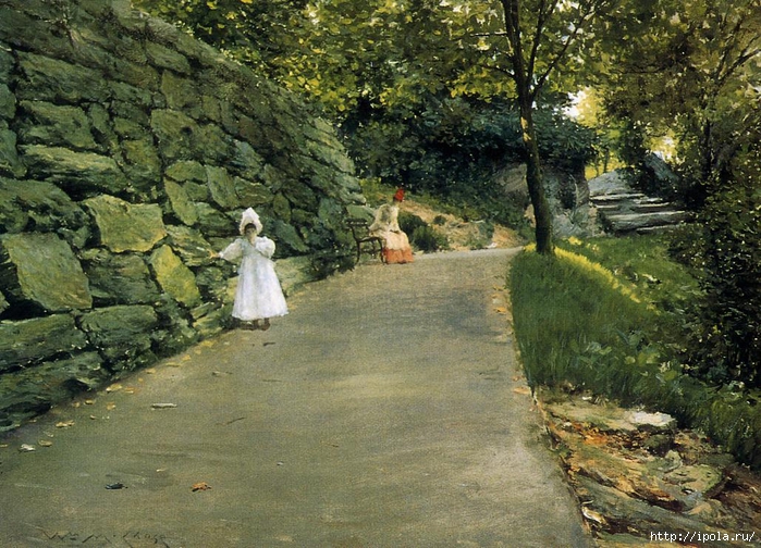 Chase_William_Merritt_In_the_Park_a_By_Path (700x504, 375Kb)