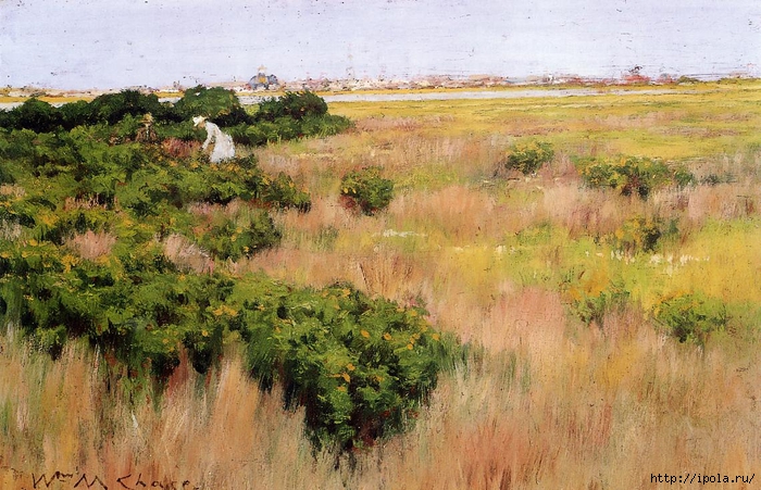 Chase_William_Merritt_Landscape_near_Coney_Island (700x451, 327Kb)