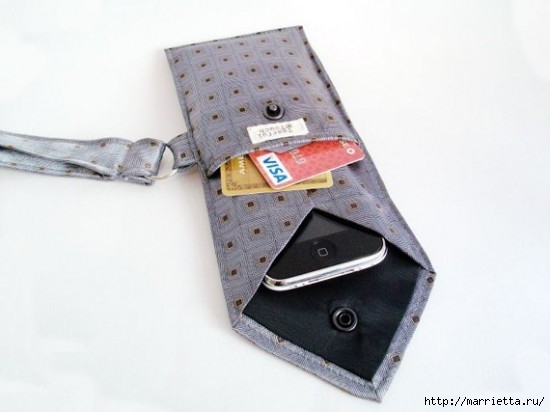 Чехол для телефона из галстука (3) (550x412, 86Kb)