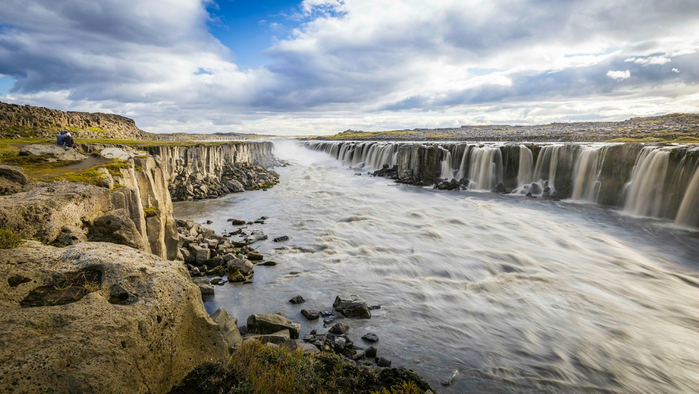 водопад Селфосс исландия фото 1 (700x394, 354Kb)