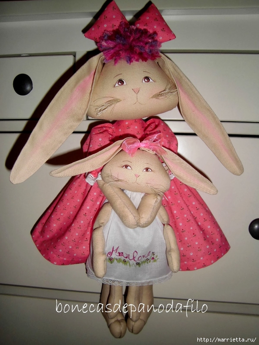 тряпичные куклы ручной работы (30) (525x700, 251Kb)