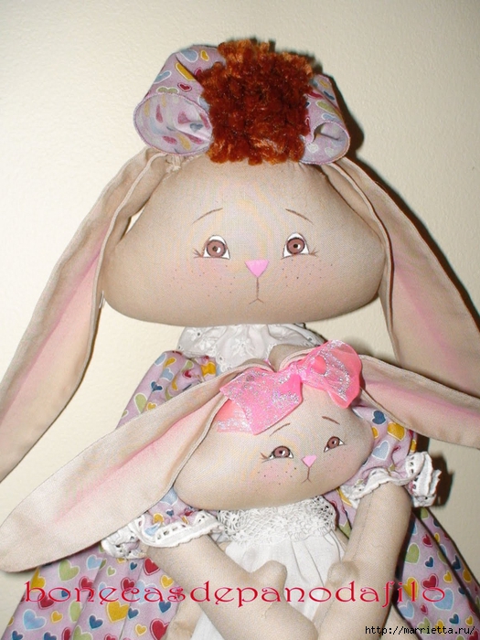 тряпичные куклы ручной работы (45) (525x700, 294Kb)