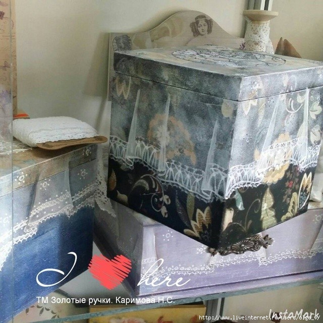 Декупаж натальи каримовой мастер класс