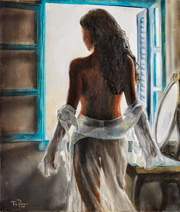 Tony Pavone - American Figurative painter - Tutt'Art@ (3) (595x700, 415Kb)