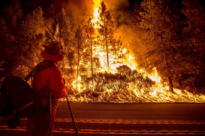 Пожары в калифорнии