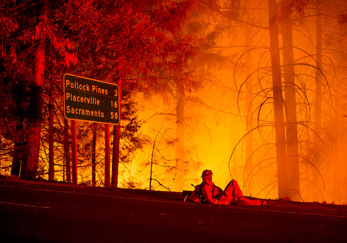 Пожары в калифорнии