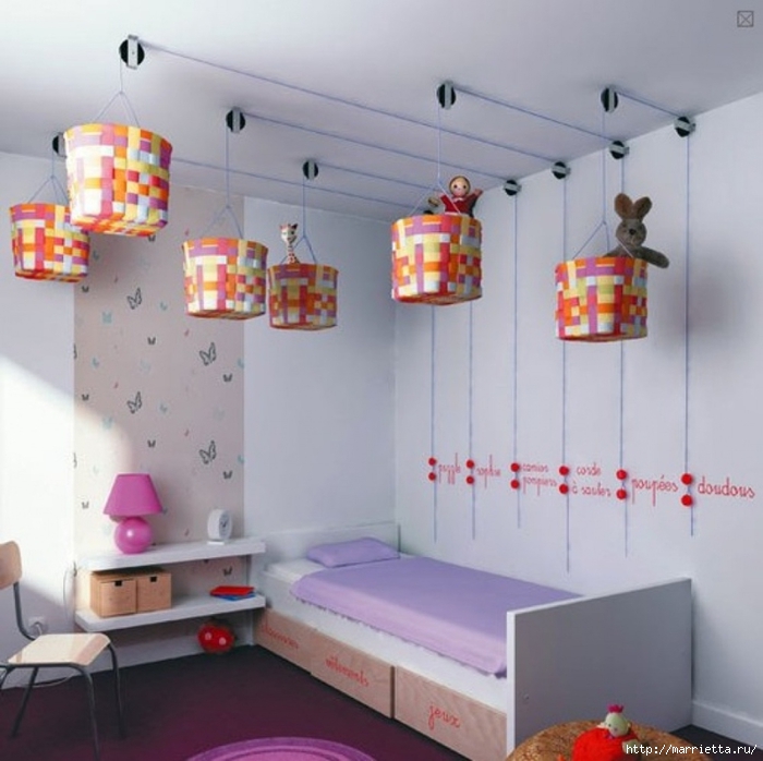 Дизайн интерьера. Детская комната (82) (700x698, 240Kb)
