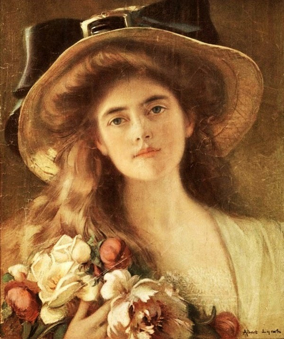 Albert Lynch (Peruvian artist, 1851-1912) LadiesHomeJournal1910-08 (586x700, 430Kb)