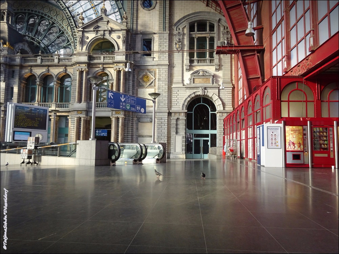 Антверпенский центральный ж/д вокзал