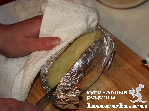 Картошки в фольге как в крошке картошке Картошки в фольге как в крошке картошке