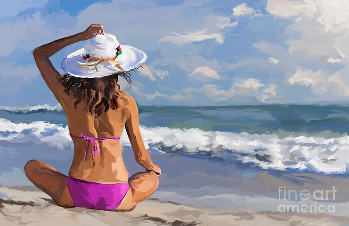 woman-girl-sitting-sun-hat-and-bikini-on-beach-tim-gilliland (700x453, 319Kb)