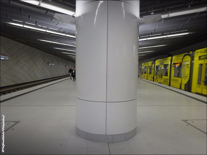 Новая станция подземного транспорта, Дюссельдорф - 2016
