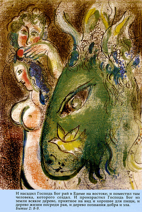 Марк Шагал. Изгнание из рая - это 